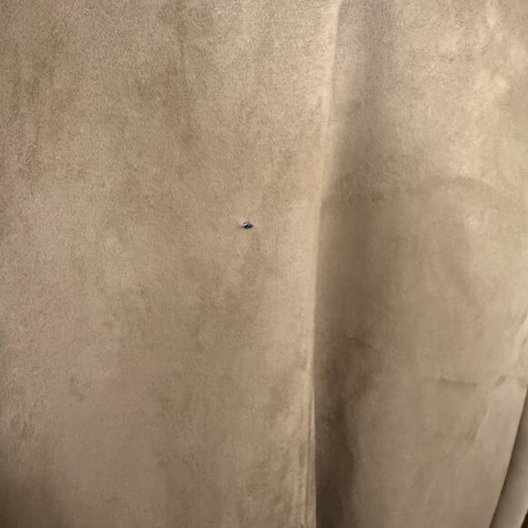 T Tahari faux suede jacket coat Sz S USA - Picture 11 of 12